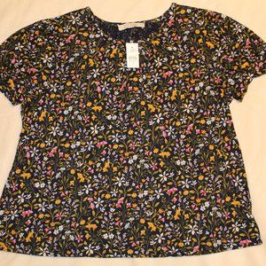 Loft Floral Blouse